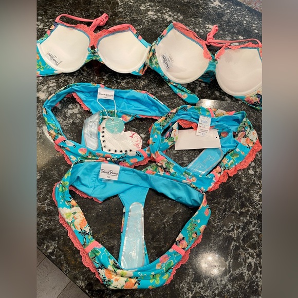 Rarest gem 💎 beach bunny bikini Bahama mama xL set left only - Picture 11 of 12